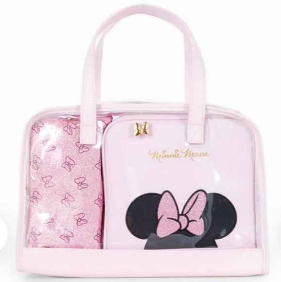 Disney Bags Disney Minnie Mouse Makeup Cosmetics Travel Bag Poshmark